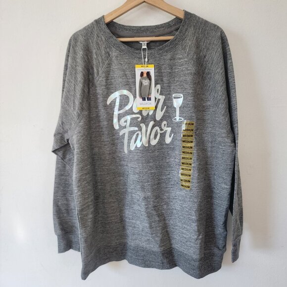 NWT Wildfox Pour Favor Crewneck Sweatshirt Medium - Picture 4 of 5